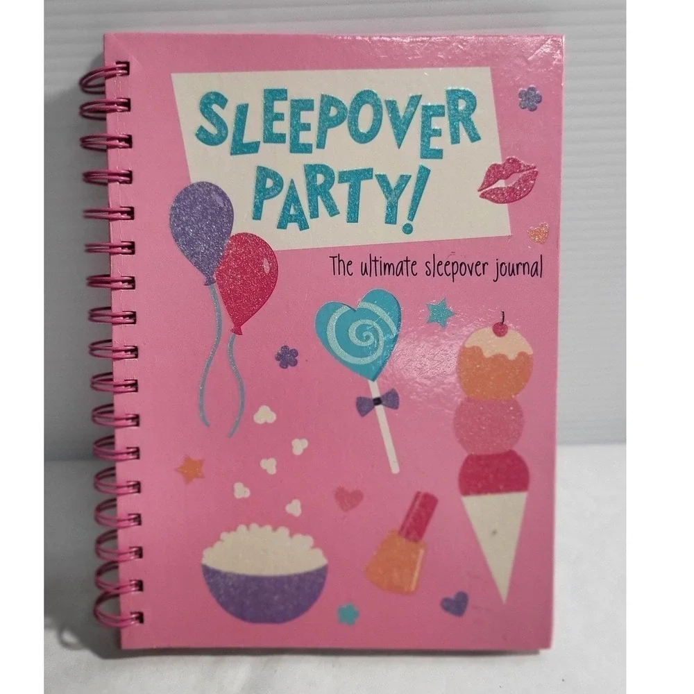 Sleepover Party Journal Ultimate Sleepover Journal Diary Guest Book
